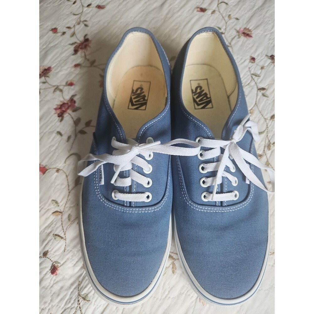 VANS Classic CANVAS Blue Sneakers sz 12